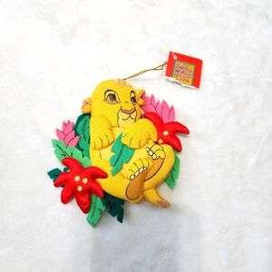 NWT Vintage Disney's The Lion King Simba Ornament